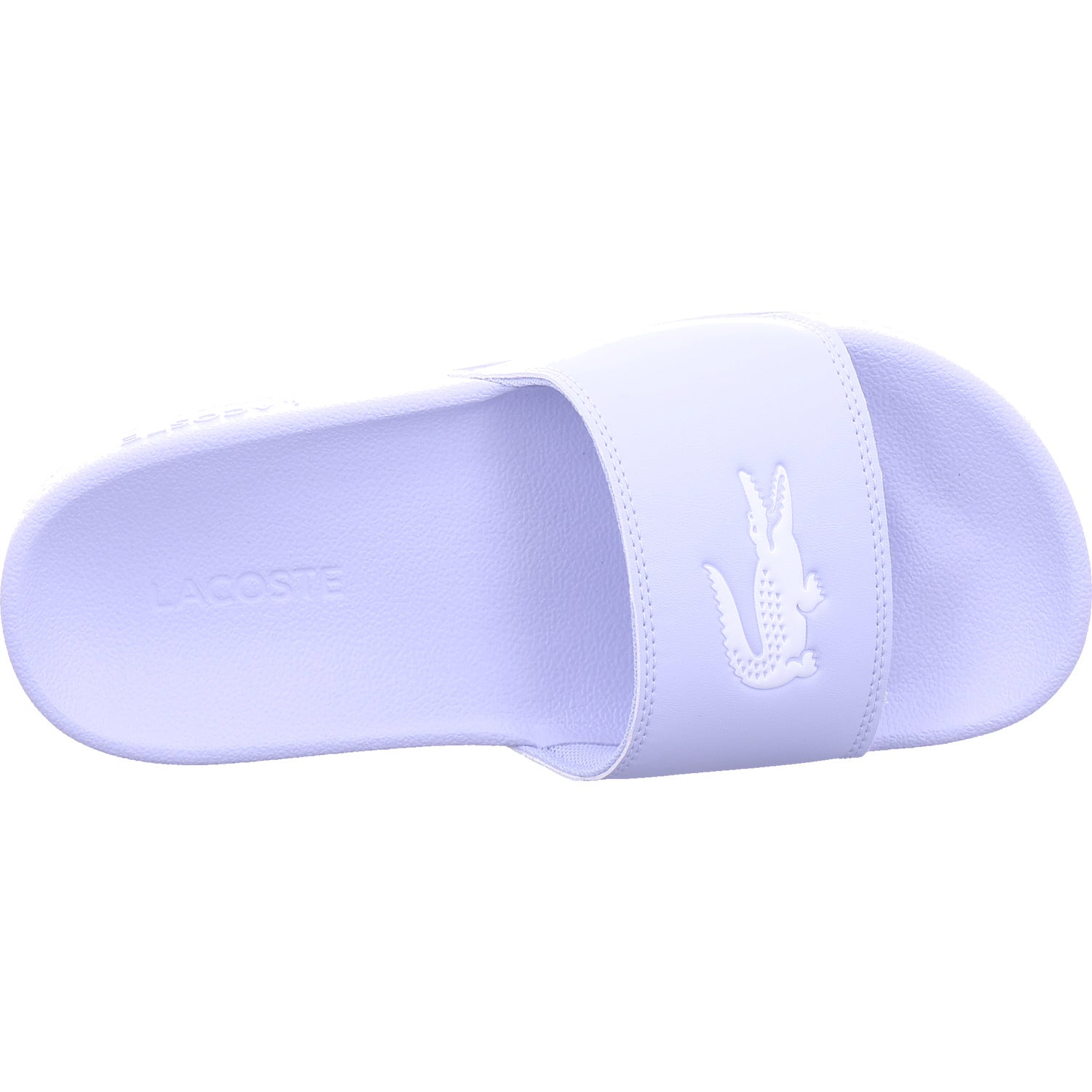 Lacoste Women's Serve Slides in blue