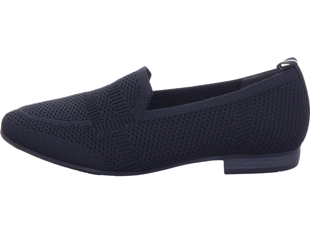 Jana women's slippers in black