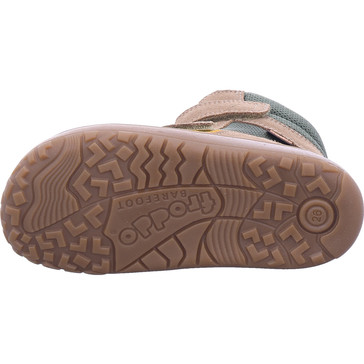 Dětské barefoot zimní kotníkové boty Froddo Tex v béžové barvě