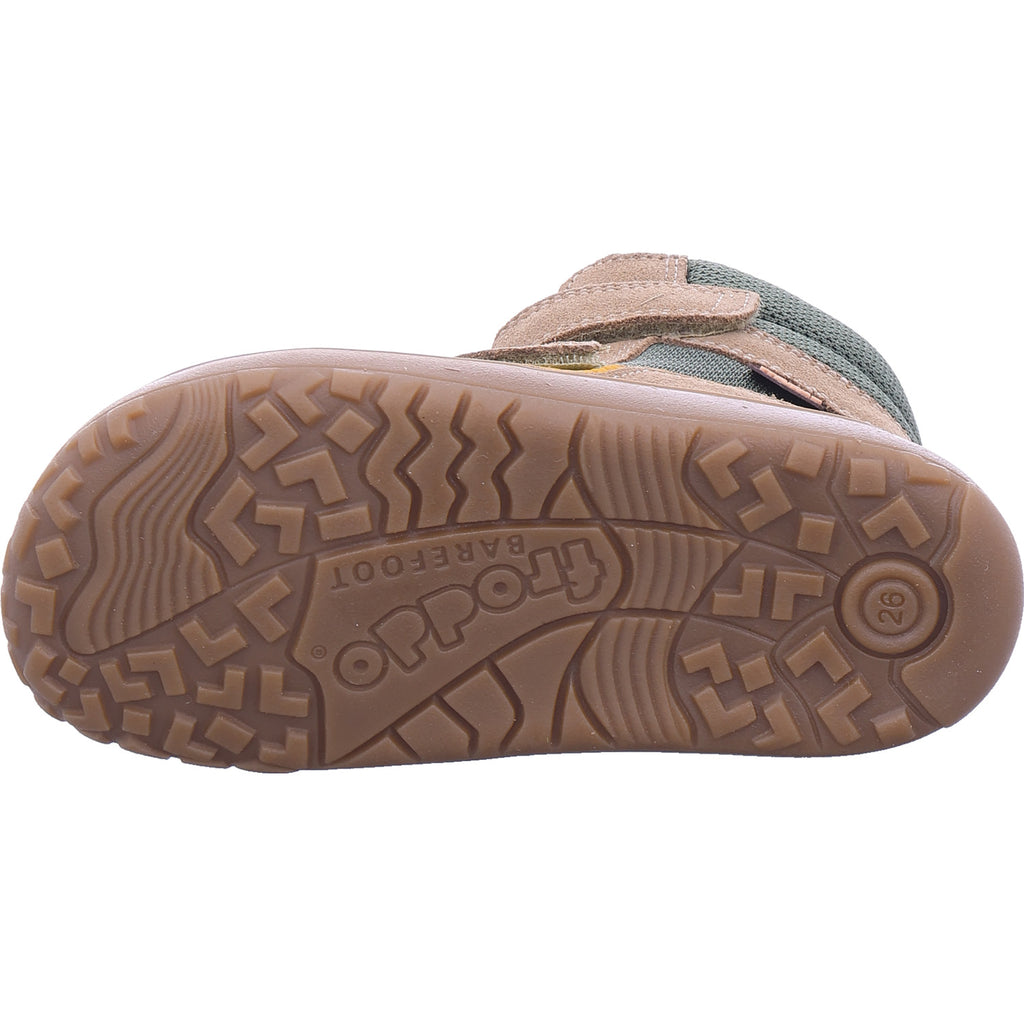 Froddo Jungen Stiefelette Barefoot Tex Winter in beige