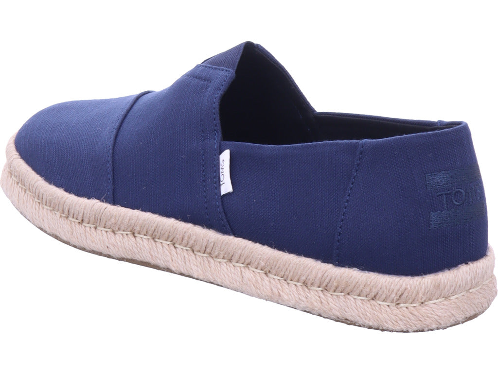 TOMS Herren Slipper Alpargata Rope 2.0 in blau