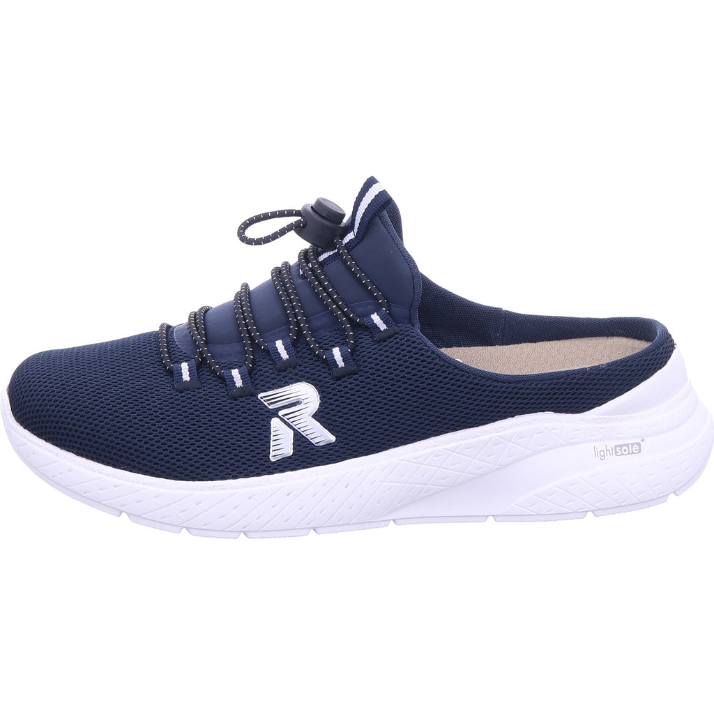 Rieker Women's Mule Fsk Women's Slip-On Shoes in blue