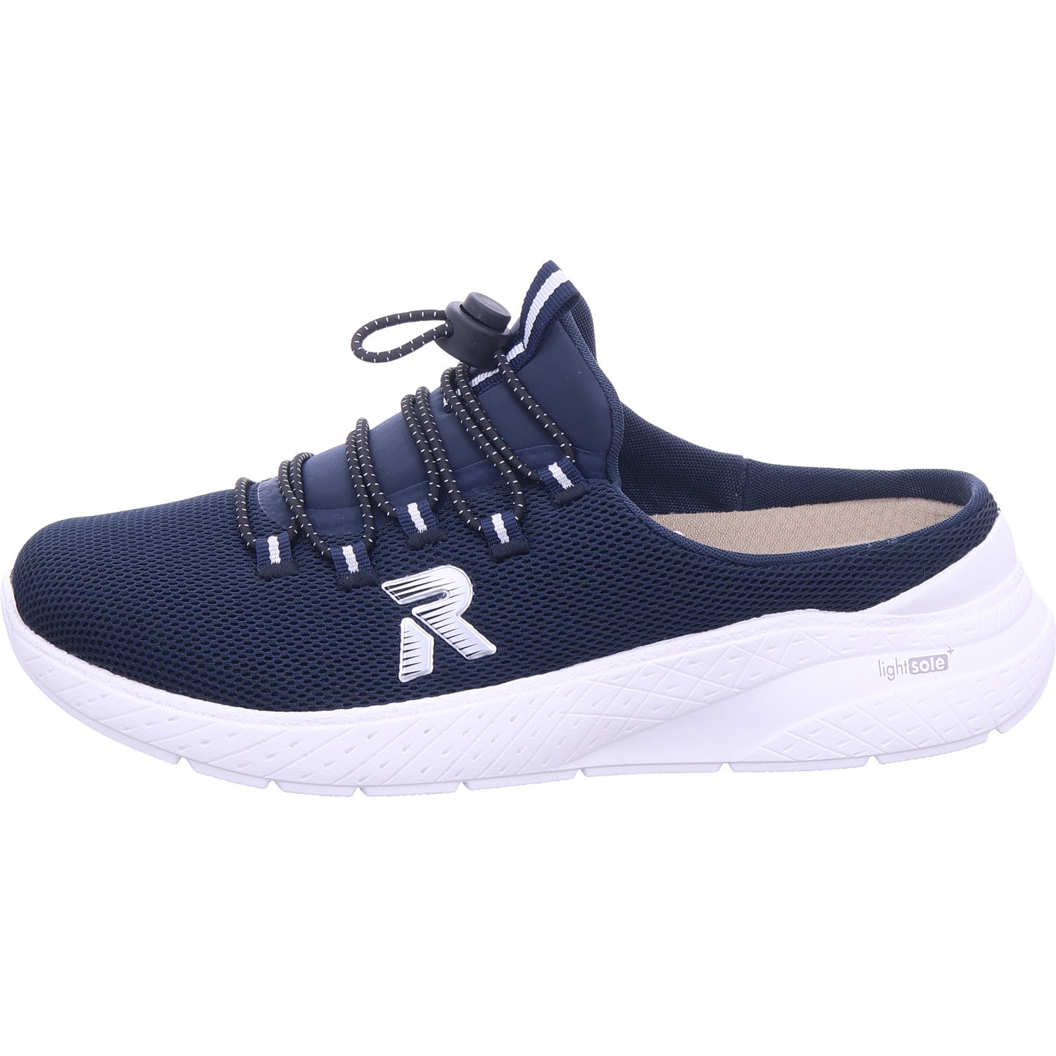 Rieker Women's Mule Fsk Women's Slip-On Shoes in blue