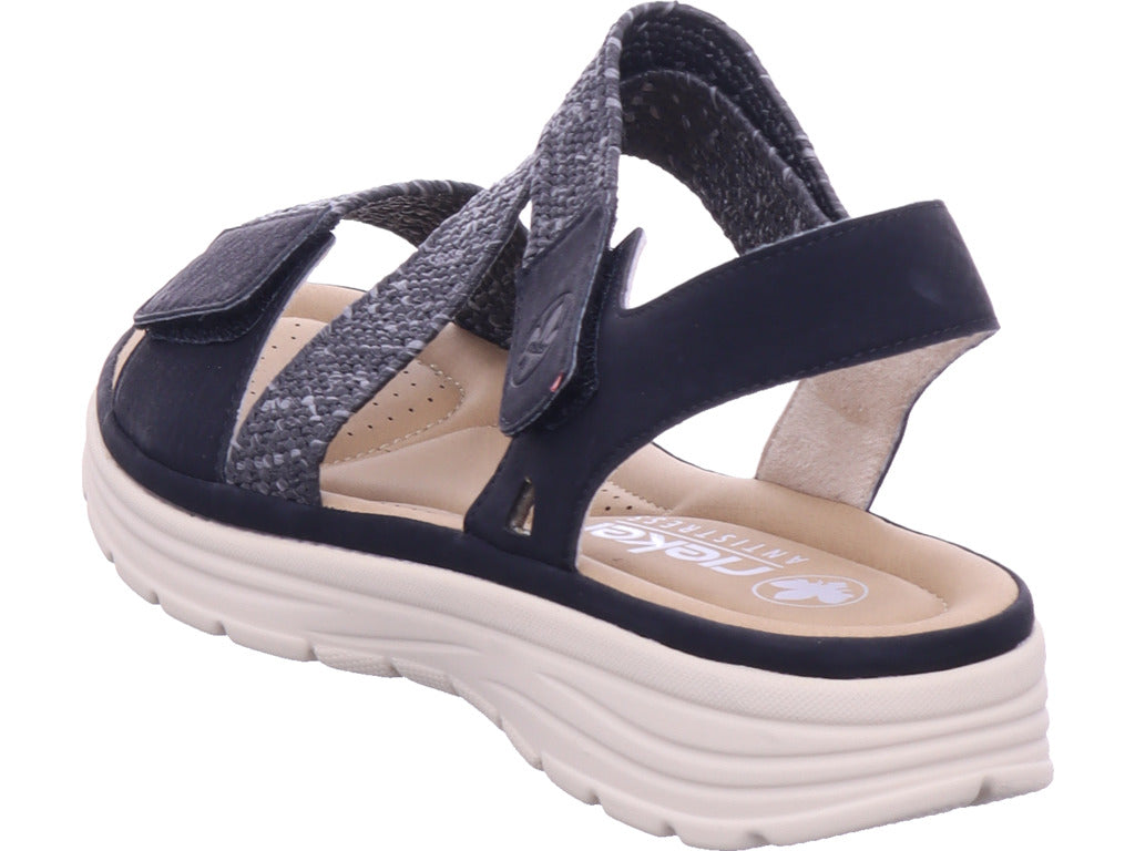 Rieker Women's Sandal Fsk Women's Sandals in black