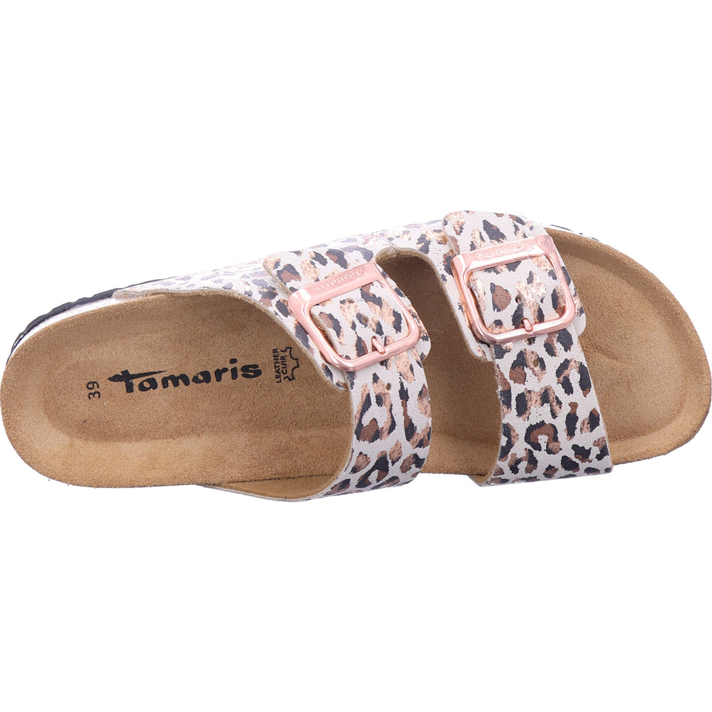 Tamaris Damen Pantolette  in braun