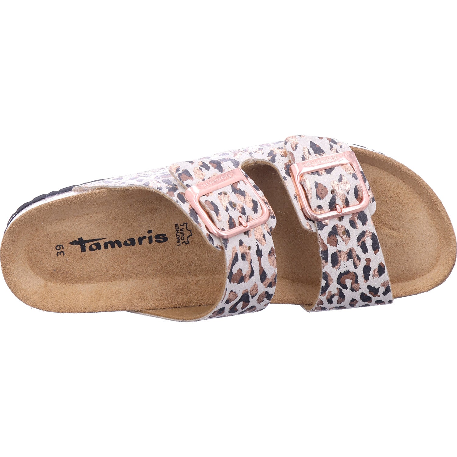 Tamaris Damen Pantolette  in braun