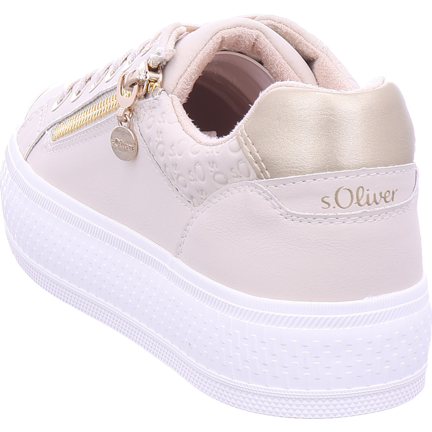 s.Oliver Damen Sneaker  in beige