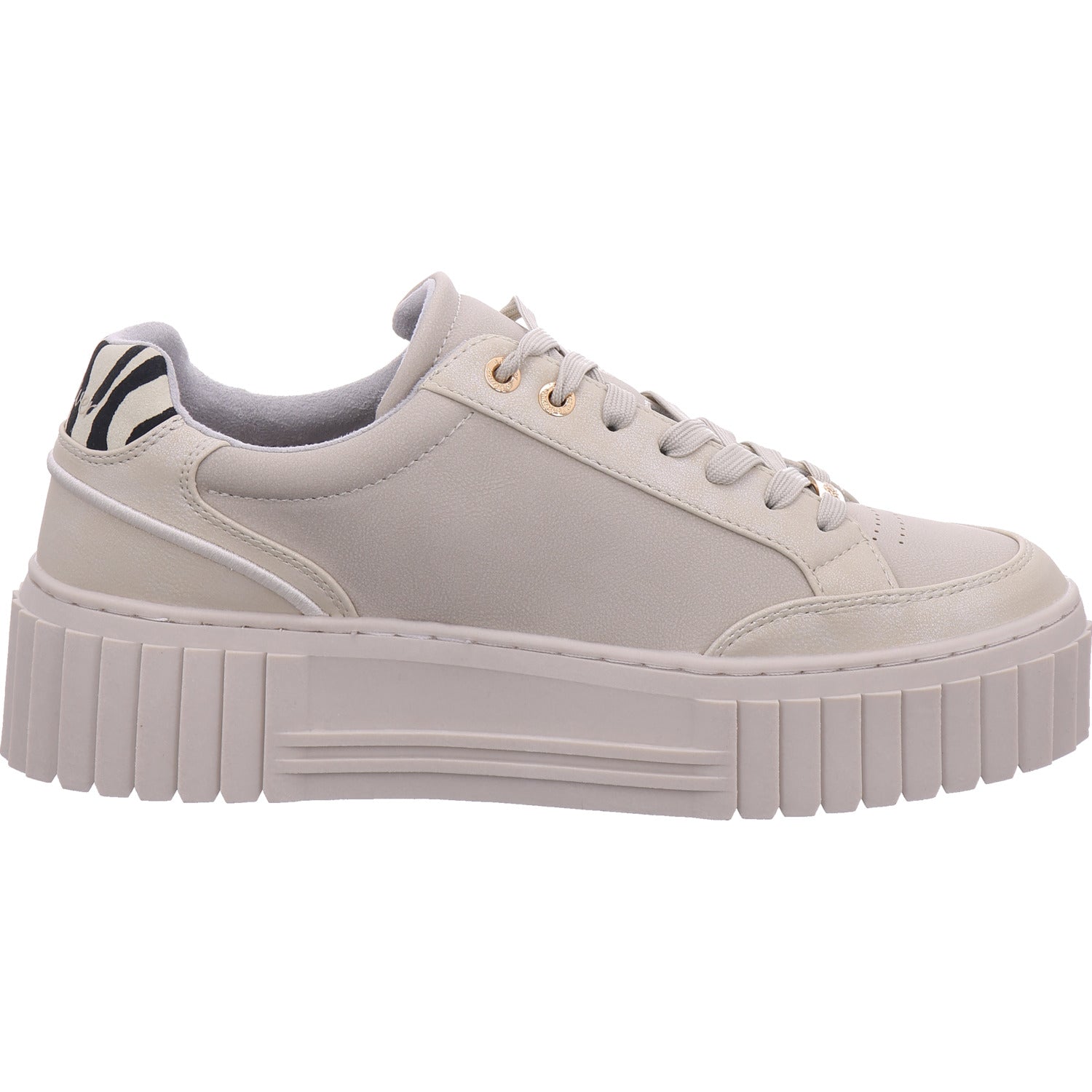 s.Oliver women's sneakers in beige