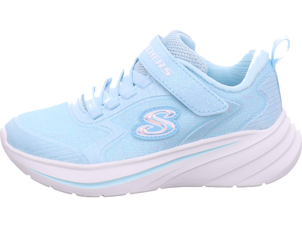 SKECHERS Mädchen Sneaker Wave 92 in blau