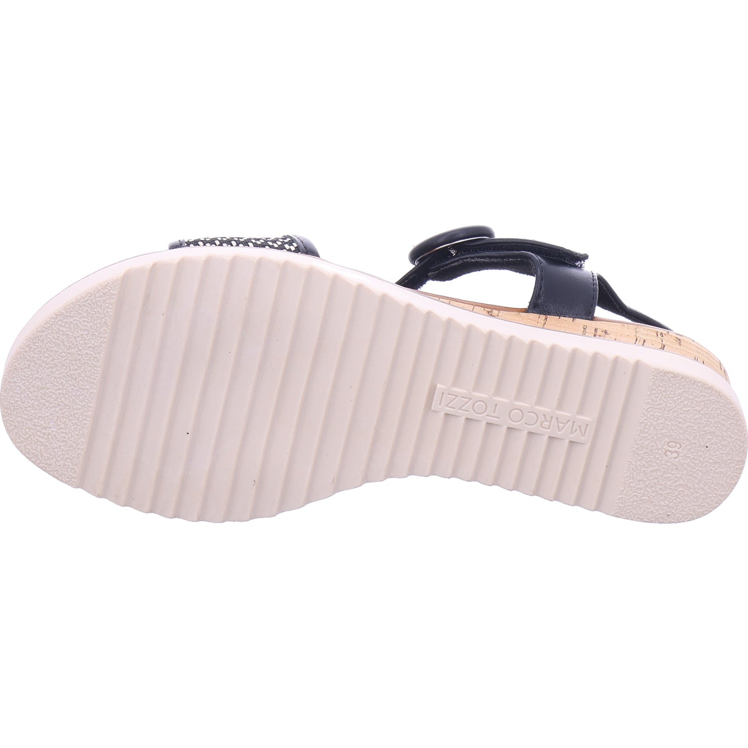 Marco Tozzi Damen Sandalette  in schwarz