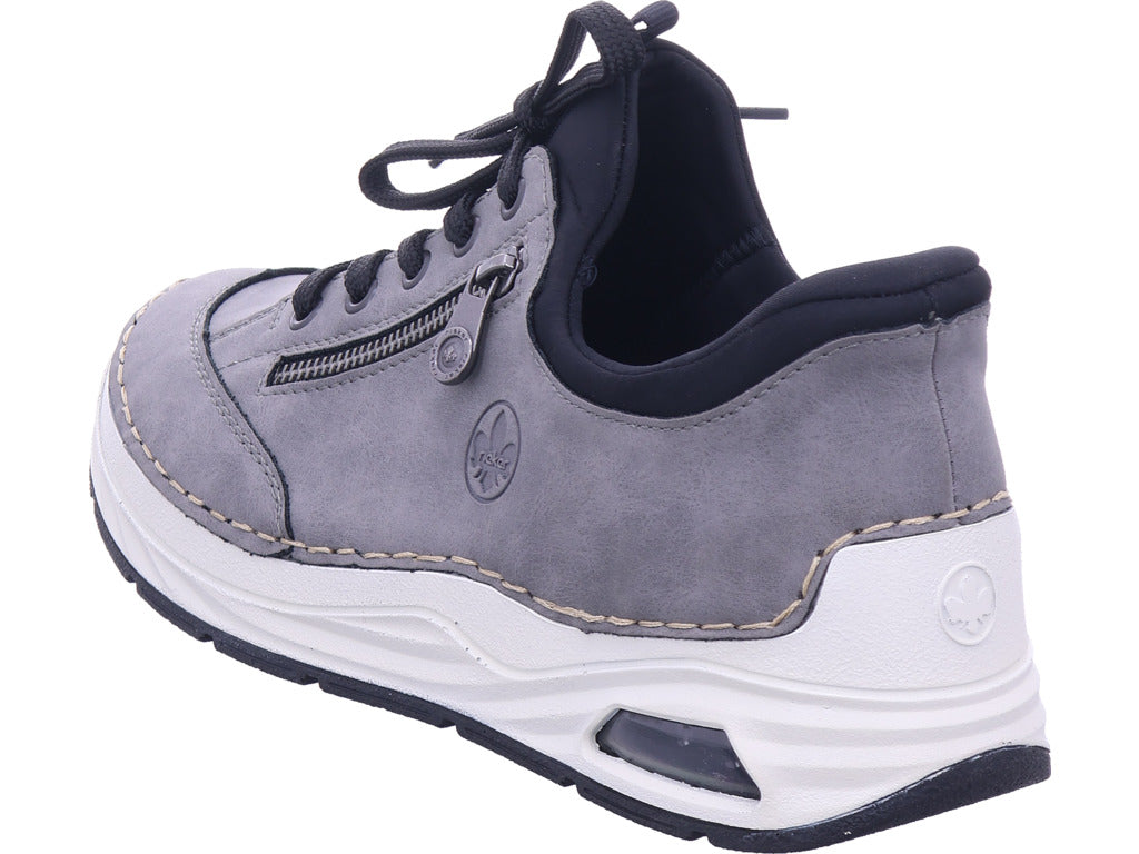 Rieker women's slippers Hwk women's shoes in grey