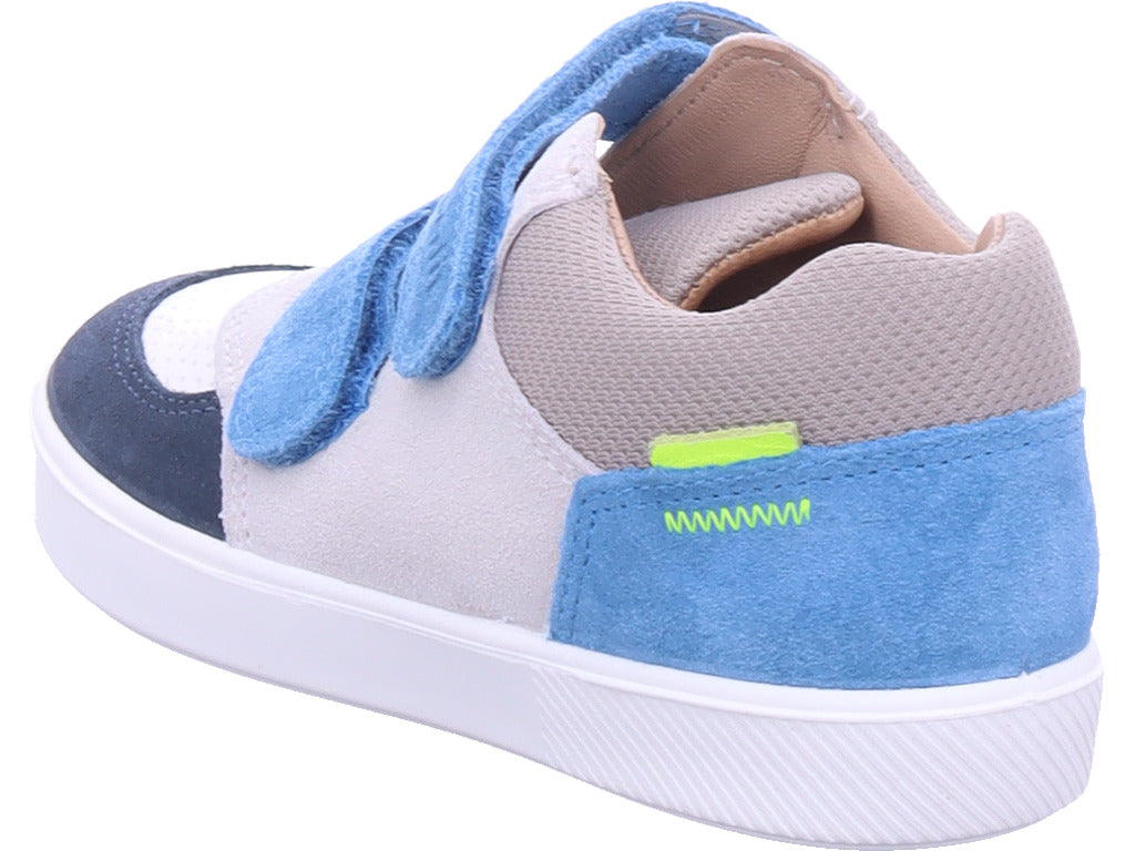 Legero boys' sneakers, ankle boots, leather, in blue