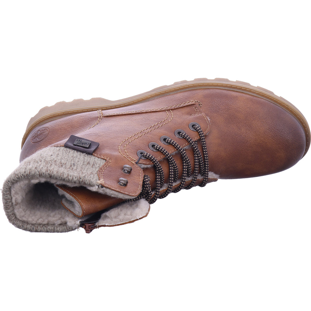 Rieker Herren Stiefelette Hwk Damen Stiefel in braun