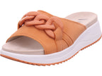 Caprice Damen Pantolette Women Slides in orange