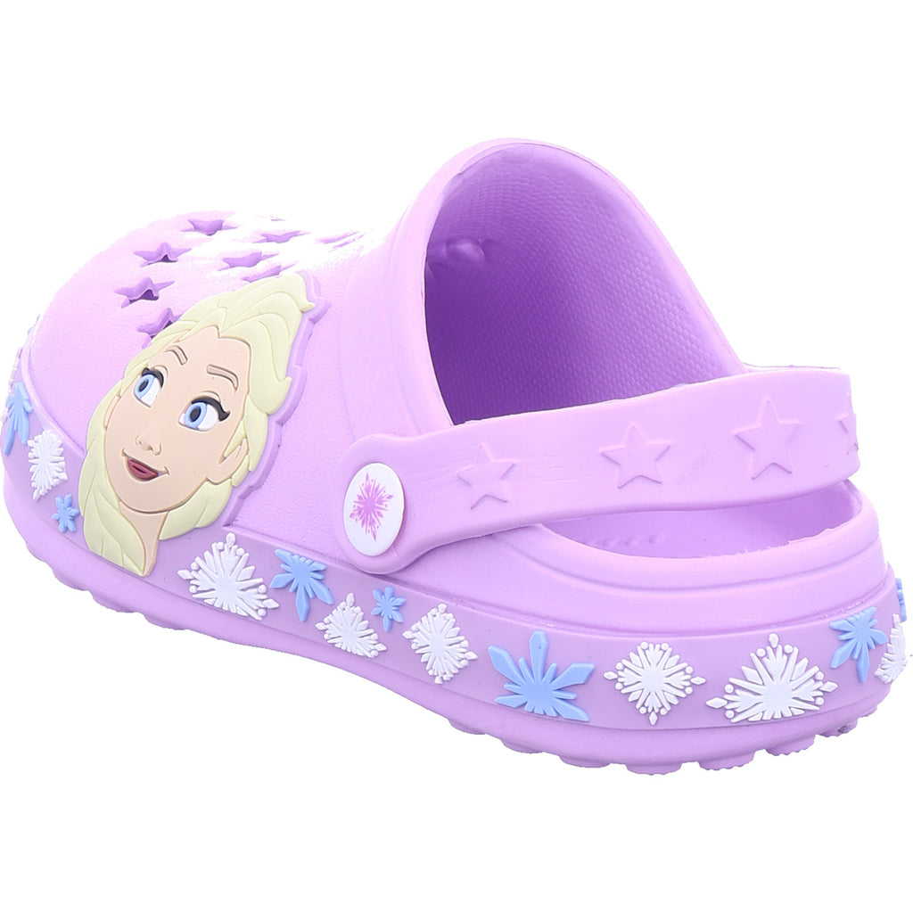 Silver Int Disney Girl's Slipper Frozen in Lilac