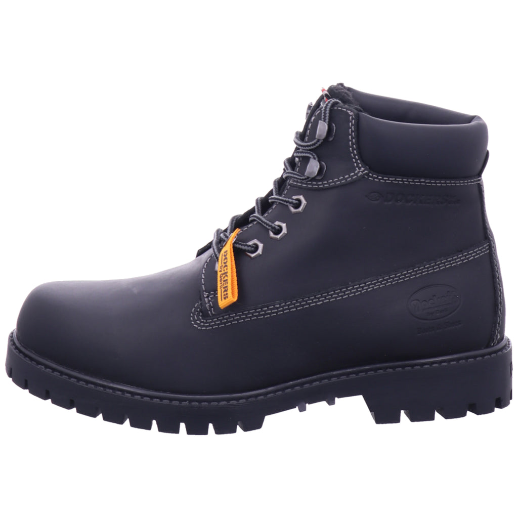 Dockers Herren Stiefel  in schwarz