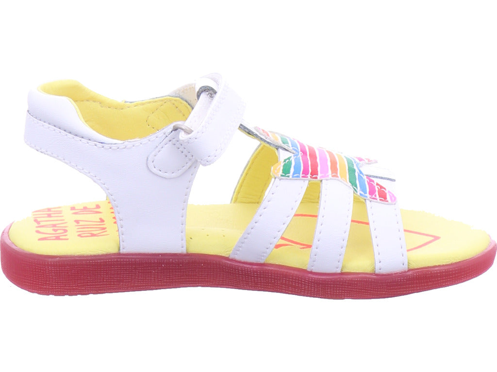 Biomecanics Mädchen Sandalette  in weiß