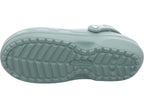 Crocs Damen Badeschuh Classic Lined Clog in grün