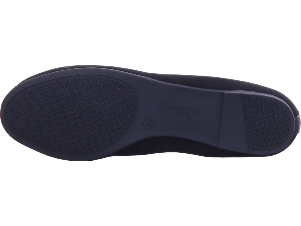 s.Oliver Damen Ballerina  in schwarz