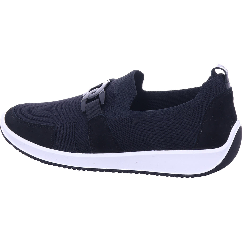 ara Damen Ballerina Lissabon in schwarz