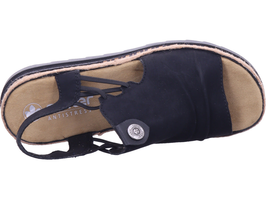Rieker Women's Sandals Fsk Women's Sandals in black