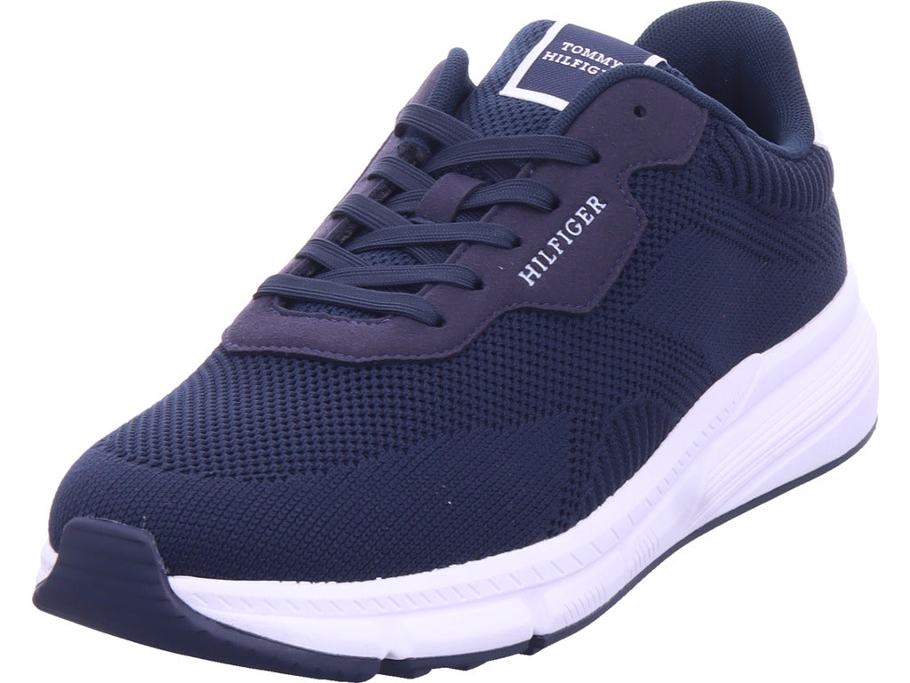 Tommy Hilfiger Pánské tenisky Lightweight Rwb Knit v modré barvě