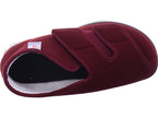 Varomed Unisex - Erwachsene Hausschuh Genua Klettschuh in rot