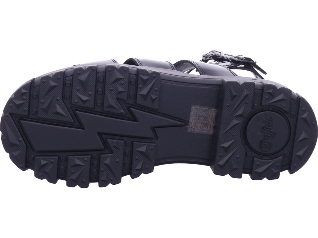 Buffalo Damen Sandale  in schwarz