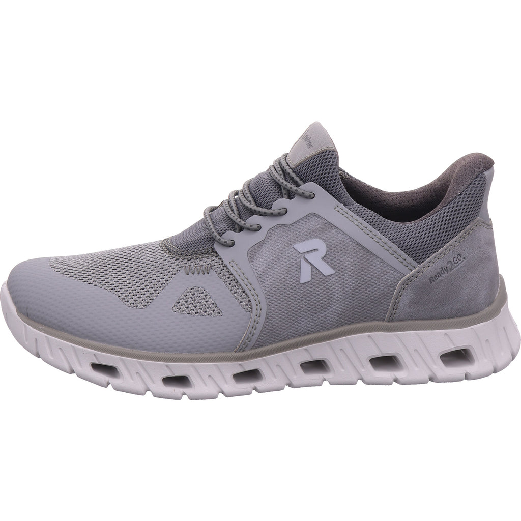 Rieker Herren Slipper  in grau