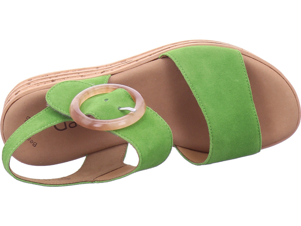 Gabor Damen Sandalette  in grün