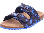 Indigo  Pantolette Bio Kinder in blau