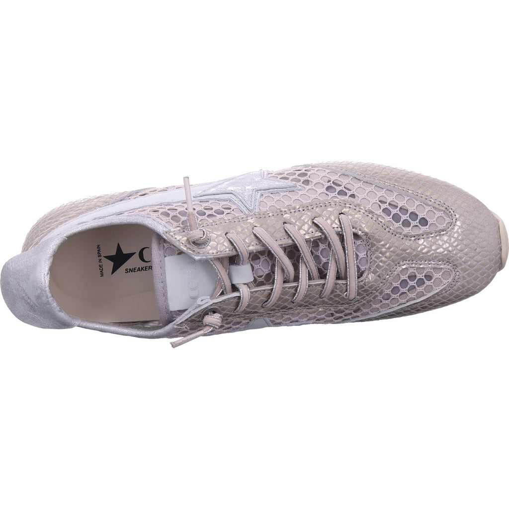 Cetti women's sneakers in silver
