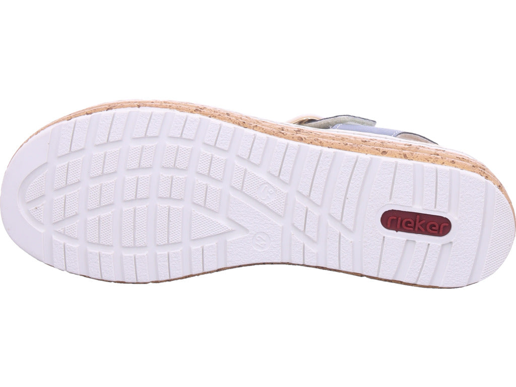 Rieker Women's Sandal Fsk Women's Sandals in blue