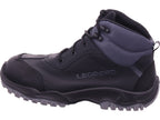 Leopard Herren Sicherheitsschuh Knöchelstiefel Gel S3 in schwarz