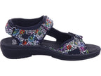 FIDELIO Damen Sandalette Gini G in schwarz