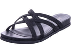 Jana Damen Pantolette  in schwarz