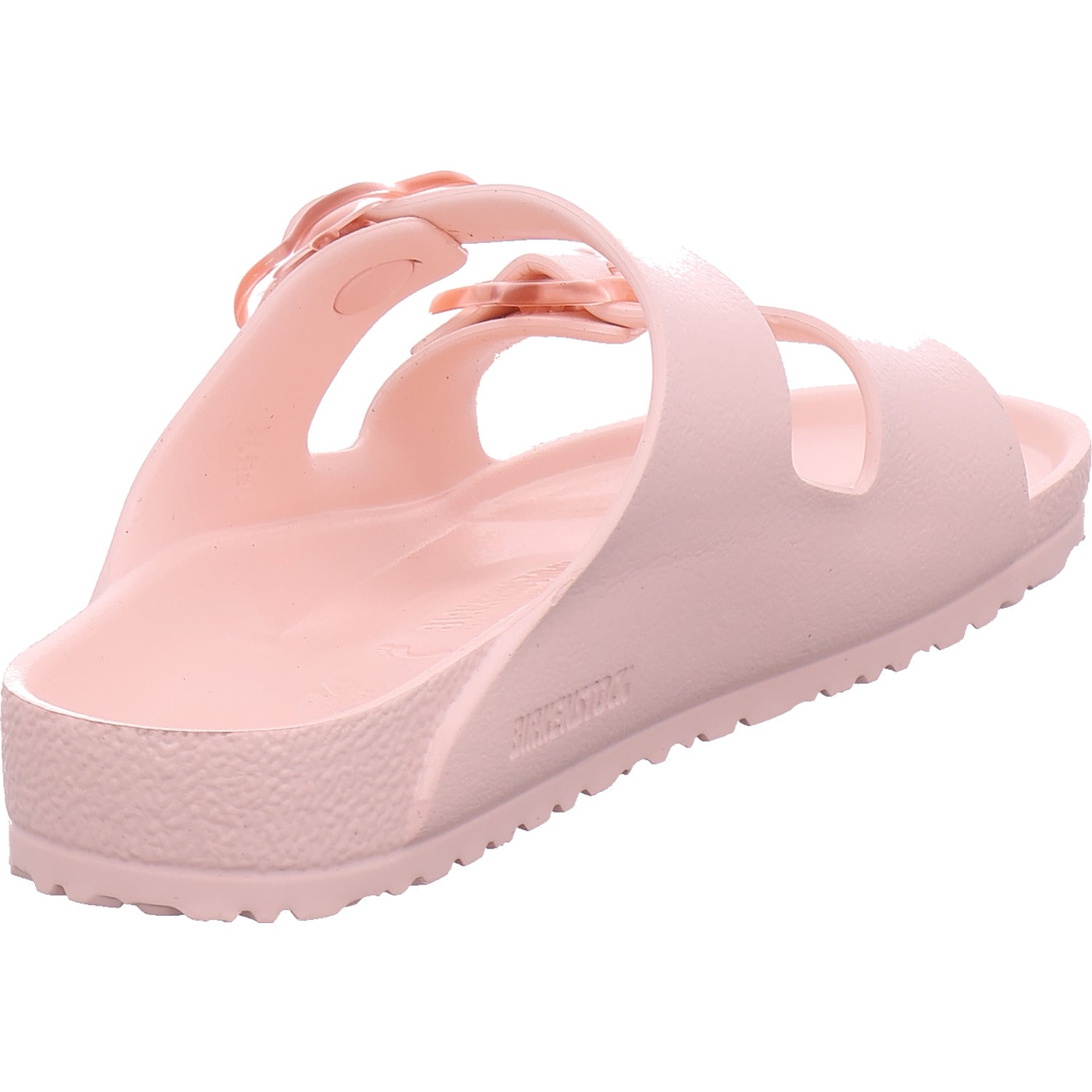 Birkenstock Mädchen Pantolette Arizona Flower Eva Kids in rose