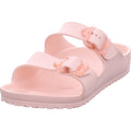 Birkenstock Girls' Arizona Flower Eva Mule in Rose