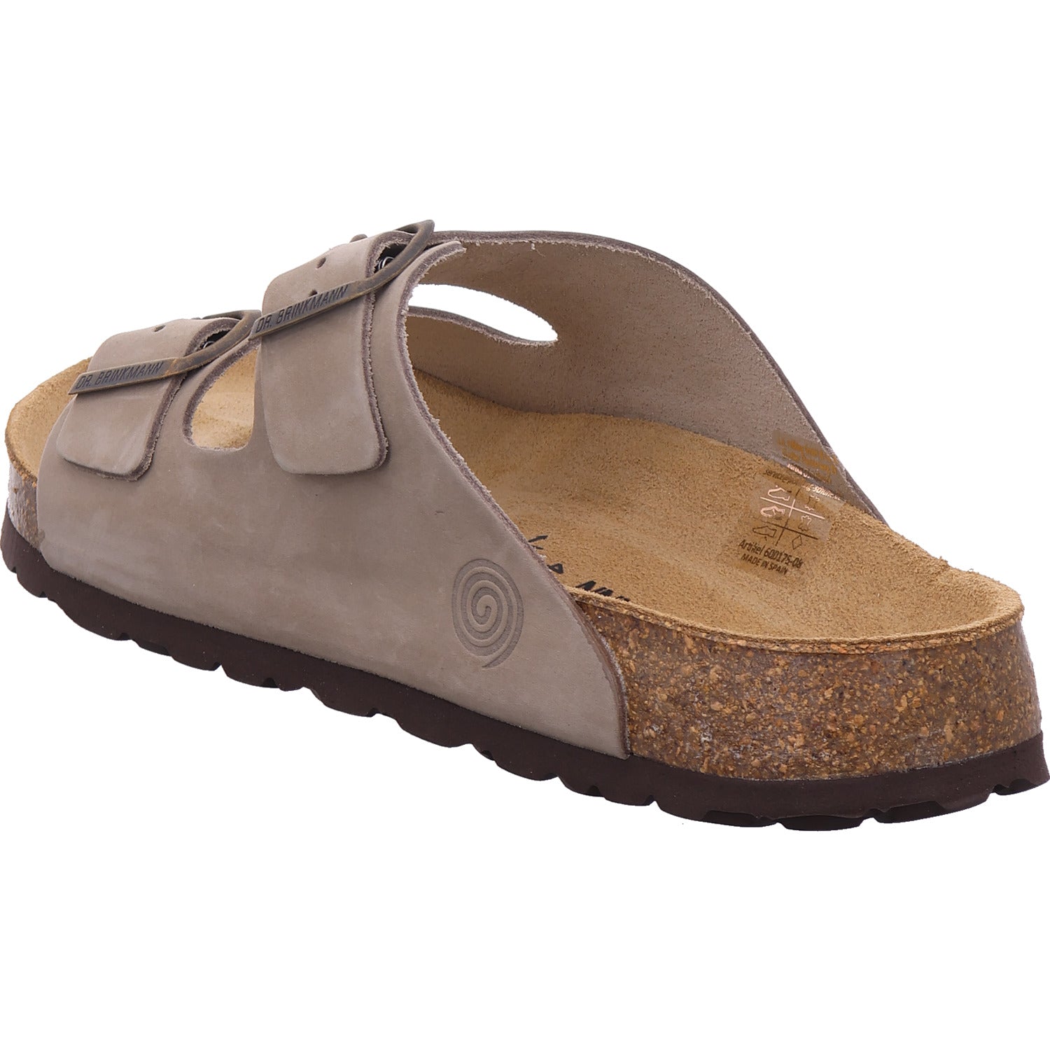 Pölking Herren Pantolette Dr.brinkmann in sand-taupe