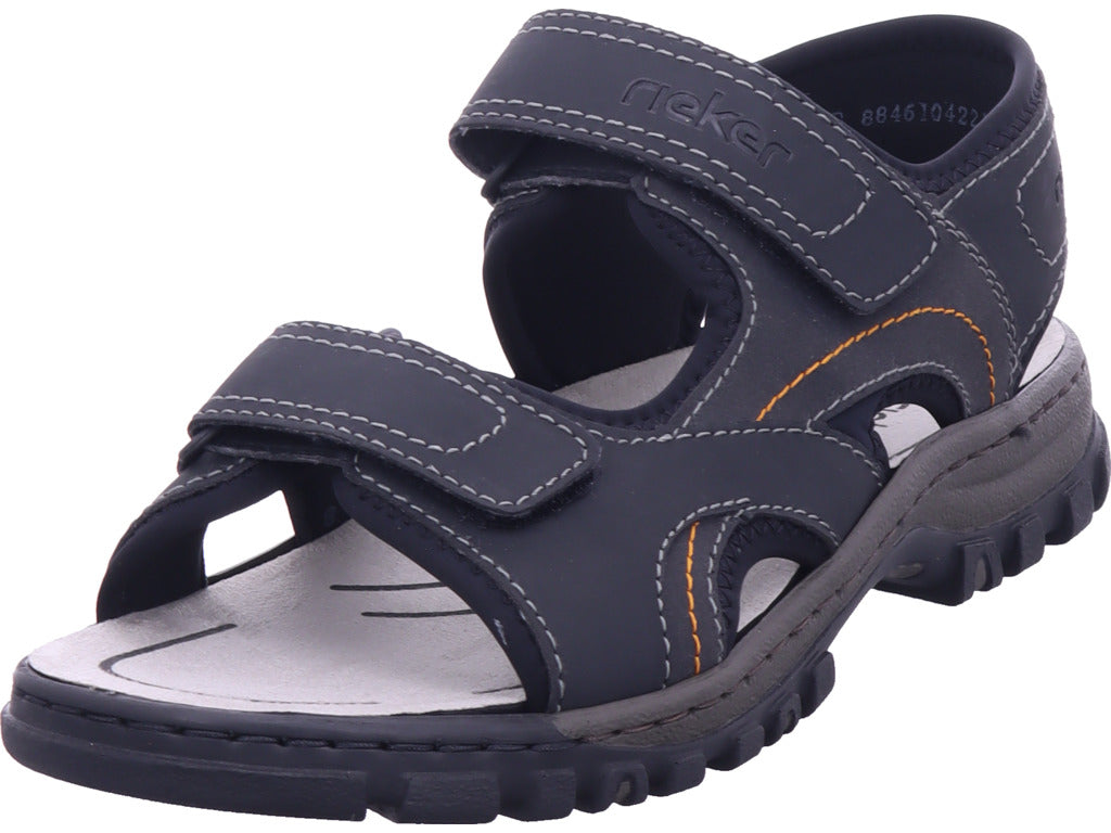 Rieker Herren  Fsk Herren Sandalen in schwarz