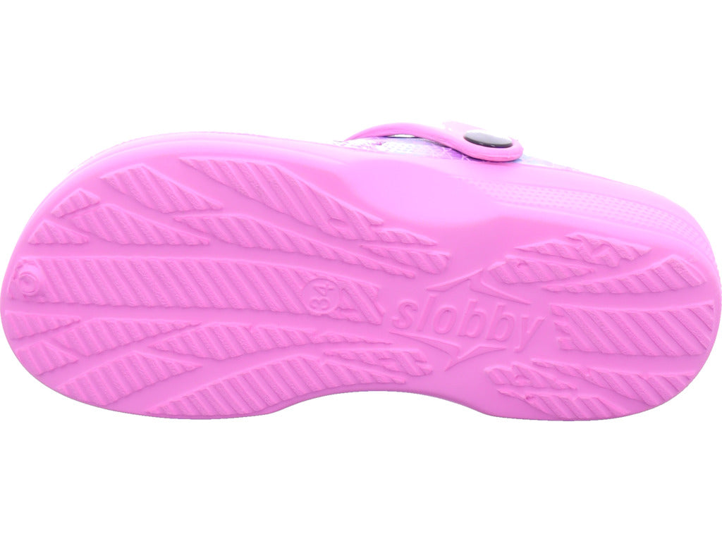 Becker Jungen Pantolette  in pink