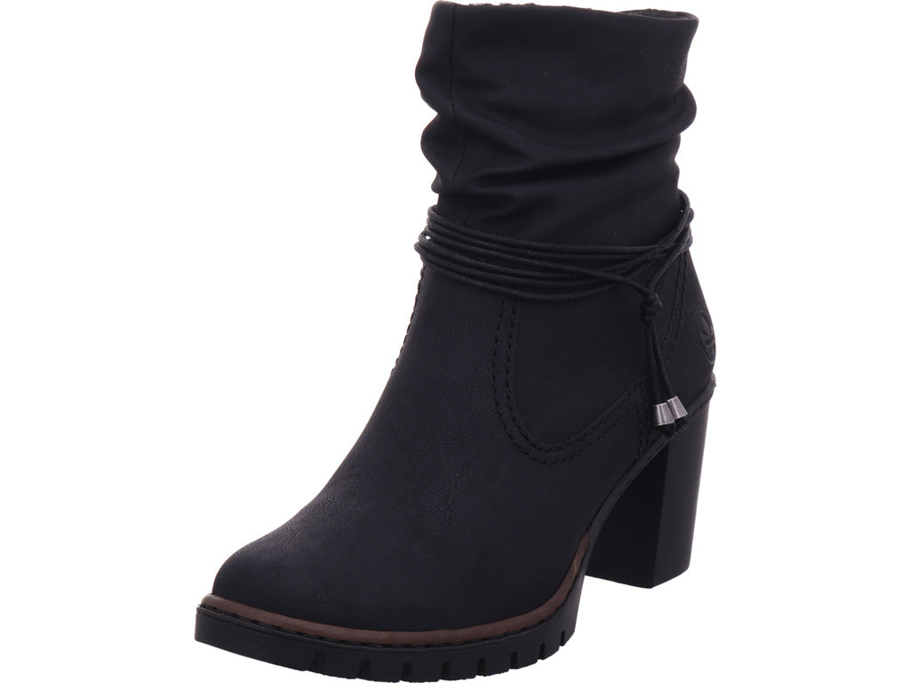 Dámské kotníkové boty Rieker Hwk Dámské kotníkové boty v černé barvě