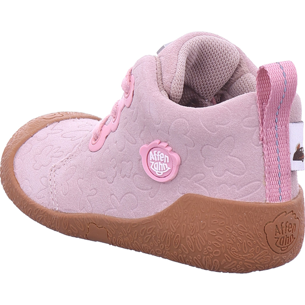 Affenzahn Mädchen Lauflernschuh Leather Talky Affenzahn in rose