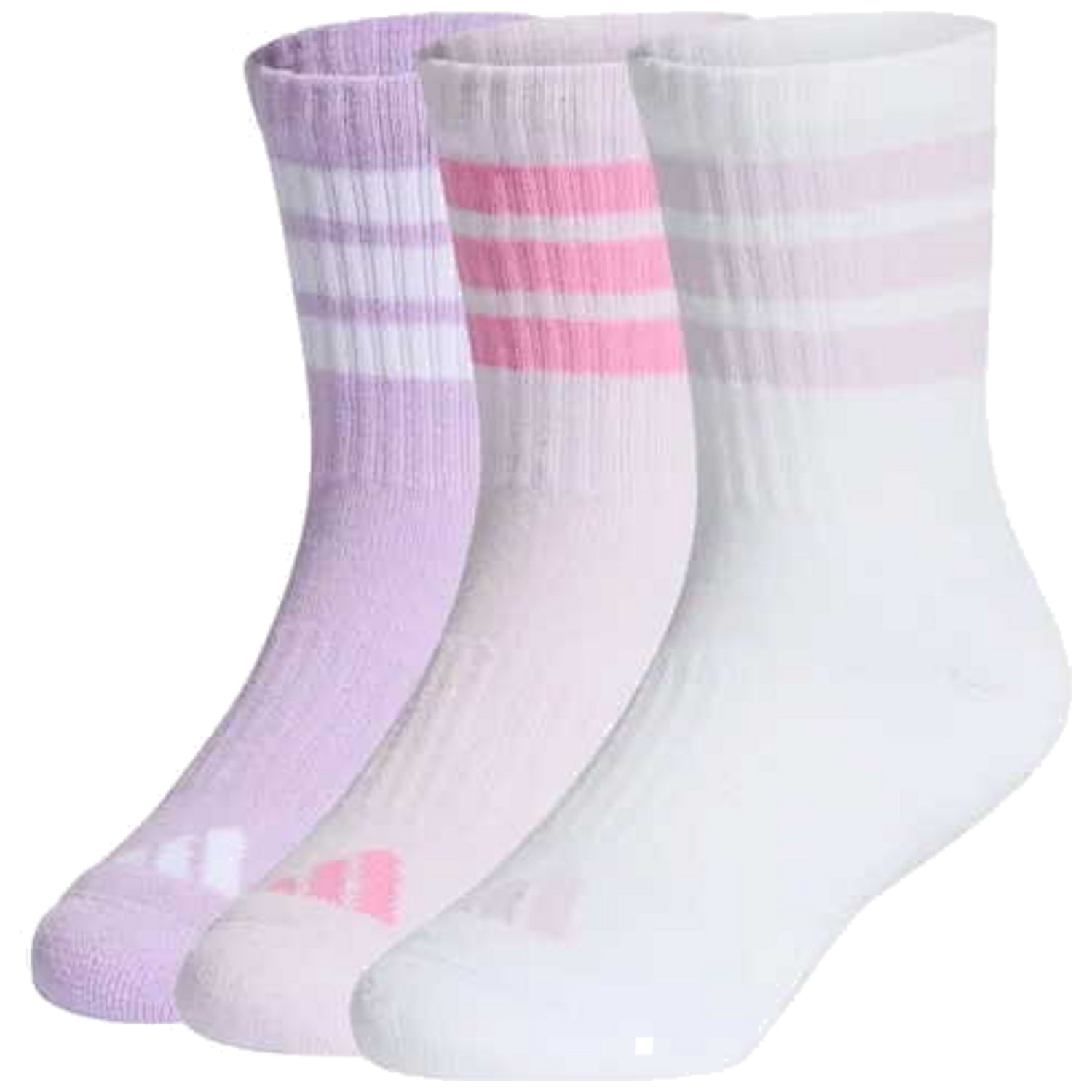 Adidas Socks 3S KD C Crew 3P in rose