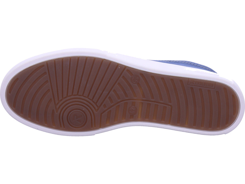 Rieker Herren Slipper Fsk Herren Halbschuhe in blau