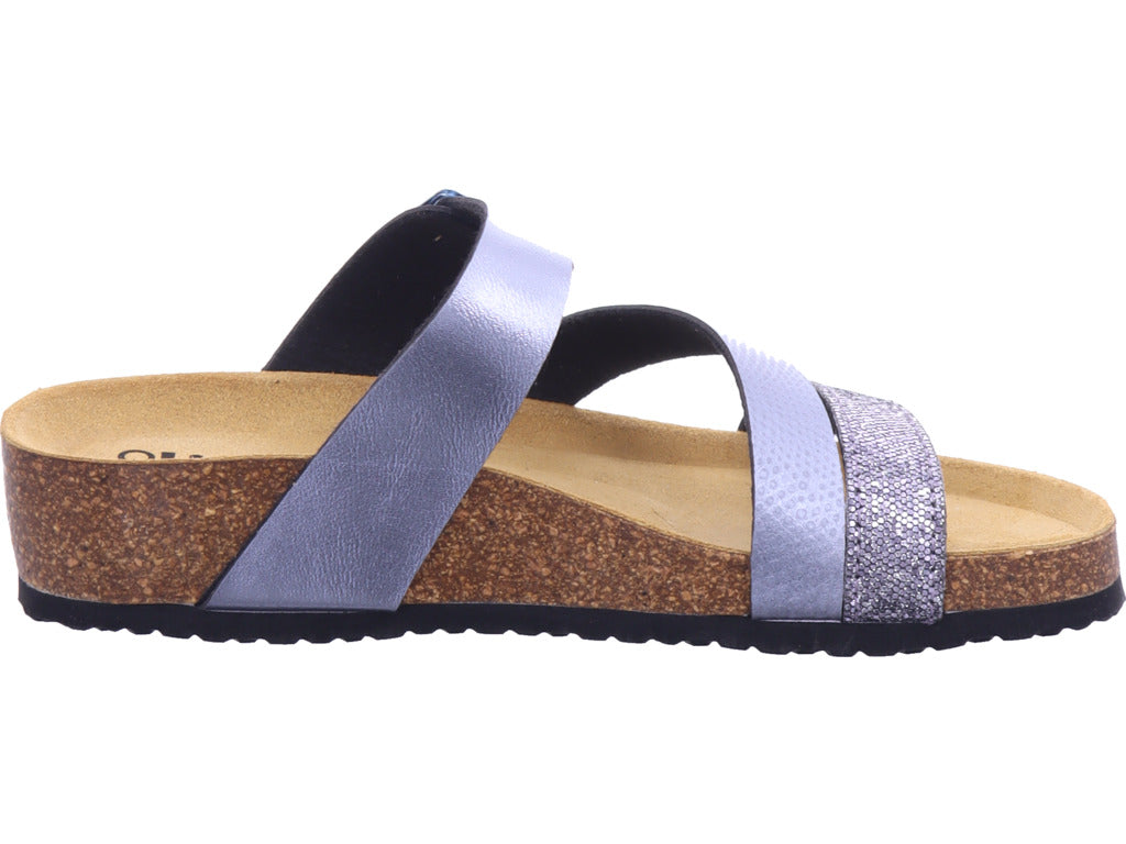 Canadian John Damen Pantolette  in silber