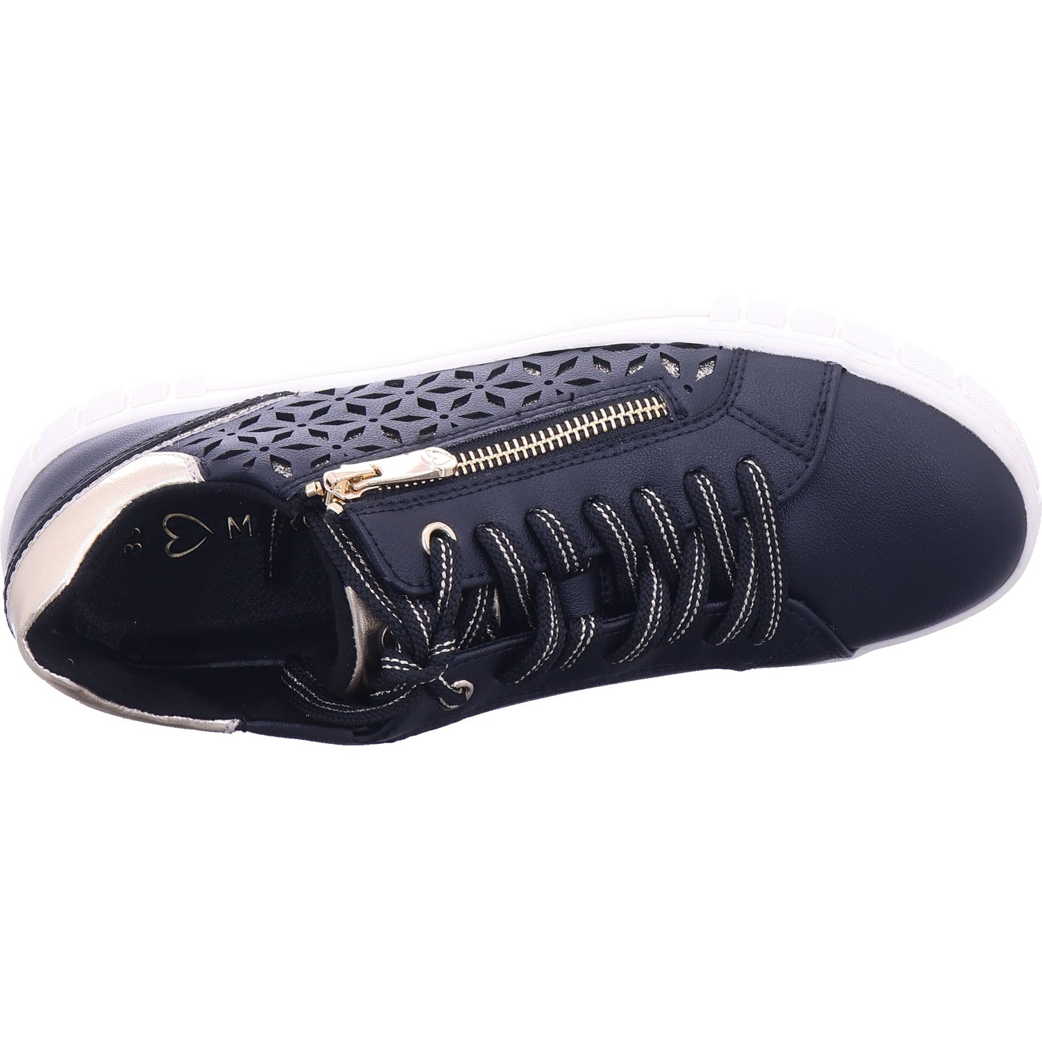 Marco Tozzi Damen Sneaker  in schwarz