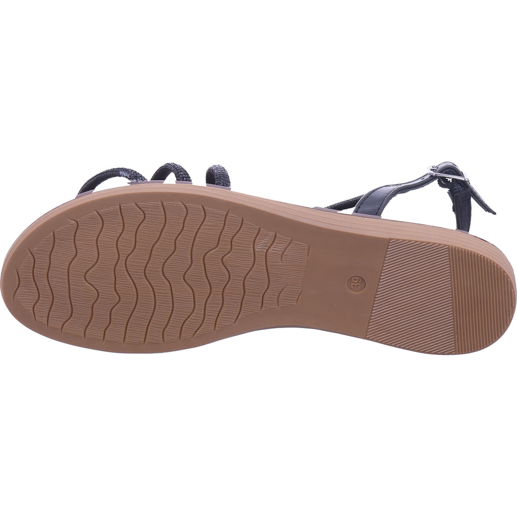 Dámské sandály Planet Footwear v černé barvě