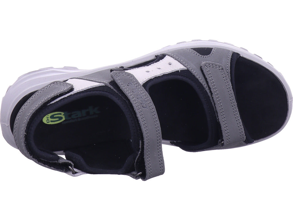 Imac Damen Sandalette Dr. Stark in grau