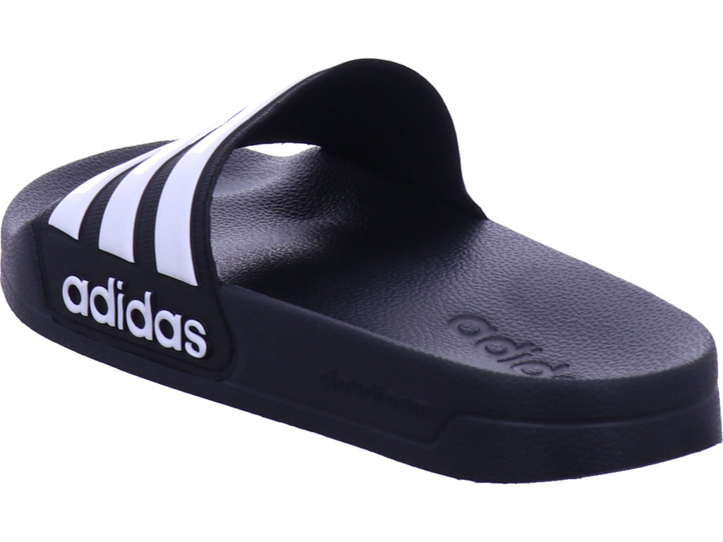 Adidas Unisex - Erwachsene Pantolette Adilette Shower in schwarz